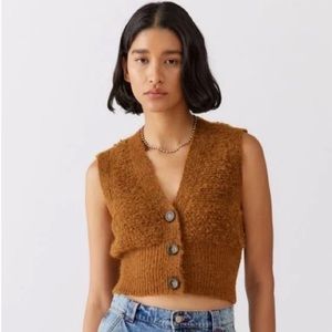 Urban Outfitters Button Down Sweater Vest